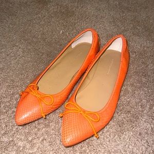 Banana Republic Cute orange ballet flats